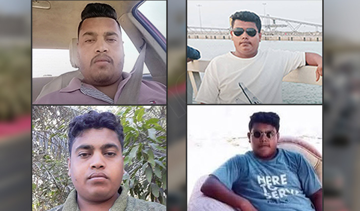 ওমানে সড়ক একই পরিবারের চার ভাই নিহত