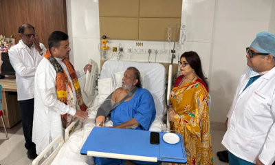 হাসপাতালে মিঠুন চক্রবর্তী, দেখতে গেলেন শুভেন্দু অধিকারী