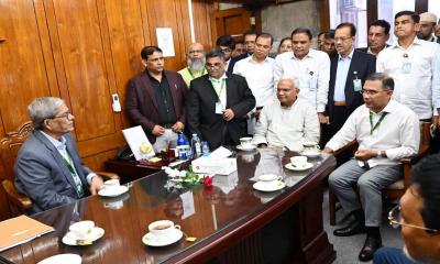 নবনির্বাচিত রাষ্ট্রপতির সঙ্গে প্রধানমন্ত্রীর সাক্ষাৎ