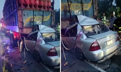ঢাকা-ভাঙ্গা এক্সপ্রেসওয়েতে সড়ক দুর্ঘটনায় নিহত ৫