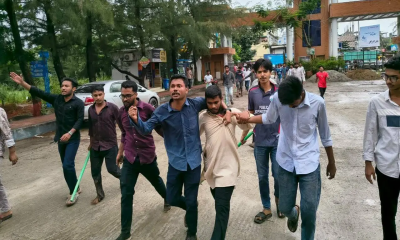বরিশাল বিশ্ববিদ্যালয়ে ছাত্রদল-ছাত্রশিবিরের সংঘর্ষ