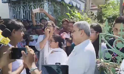 পুলিশ হেফাজতে মৃত কর্মীর বাড়িতে মমতা, তারপরই উত্তপ্ত ২৪ পরগণা