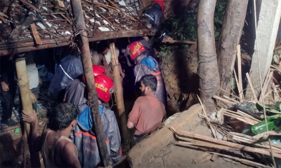 পাহাড় ধসে এক রাতেই রোহিঙ্গা নারী-শিশুসহ ৯ জনের মৃত্যু